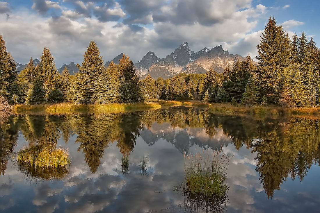 Schwabacher Pond, Grand Teton National Park, Wyoming\n\n9 September, 2008