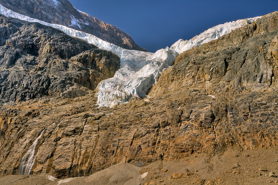 Angel Glacier\n\nJasper National Park, Alberta\n\n24 August, 2009