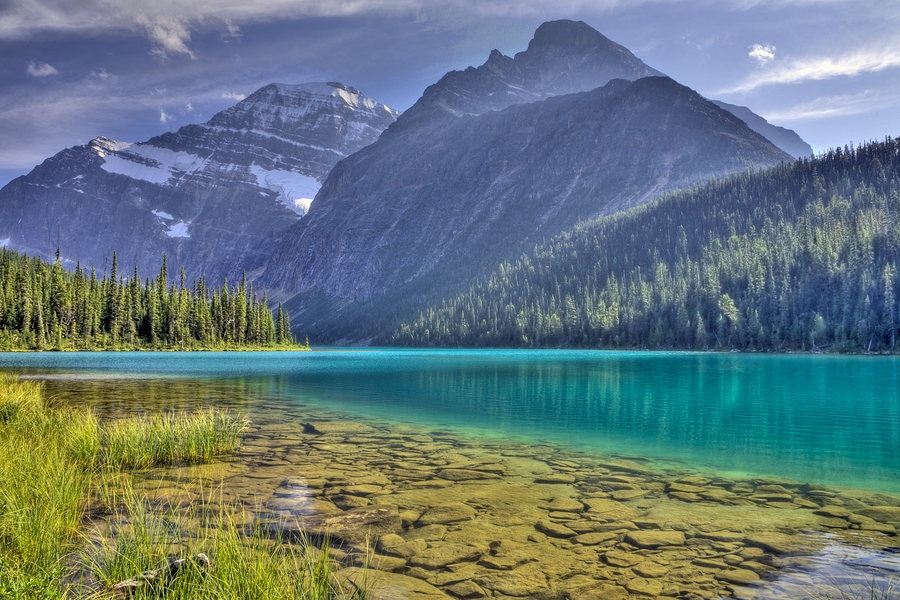 Mount Edith Cavell\n\nLake Of Forgiveness, Tonquin Valley, Jasper National Park, Alberta\n\n24 August, 2009