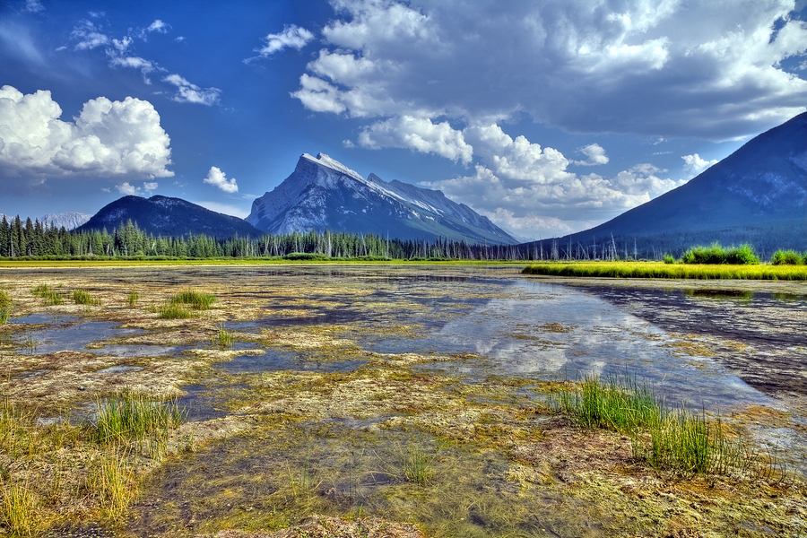 Mount Rundle\n\nVermillion Lakes, Banff National Park, Alberta\n\n1 September, 2009