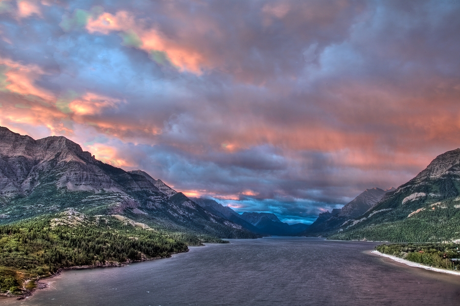 Sunrise Storm\n\nWaterton, Alberta\n\n7 September, 2009