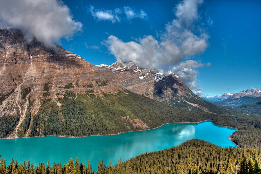 Peyto Lake\n\nBow Pass Summit, Banff National Park, Alberta\n\n10 September, 2009