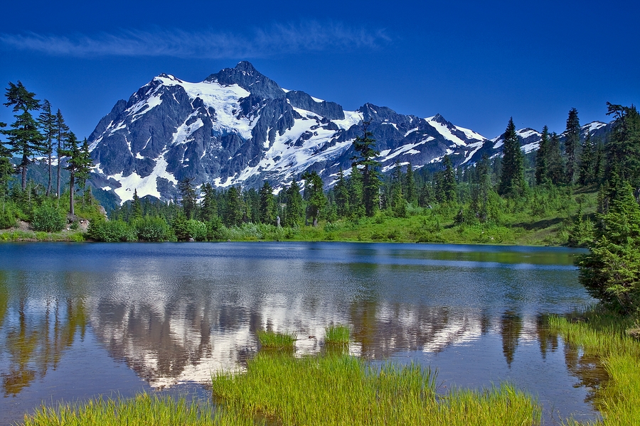 Reflection Lake\n\nMount Shuksan, Washington\n\n17 July, 2009