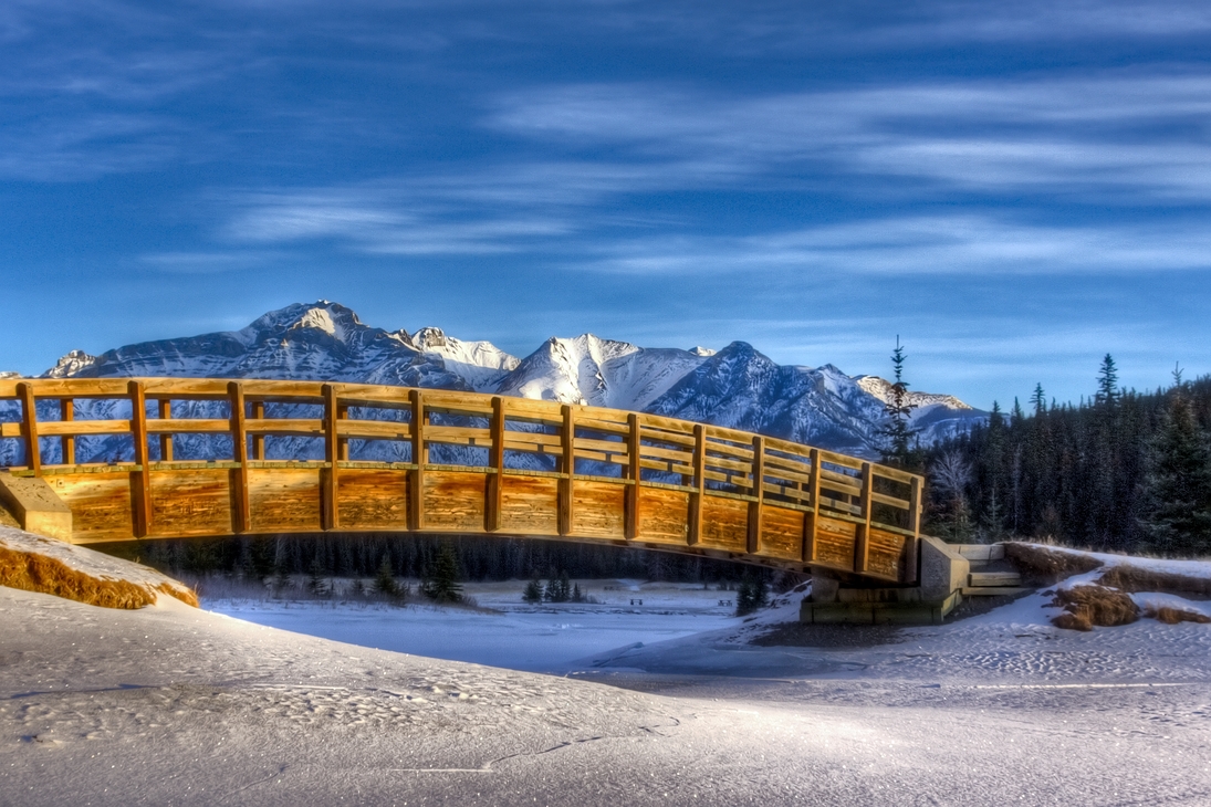 Cascade Ponds, Banff National Park, Alberta\n\n9 December, 2011