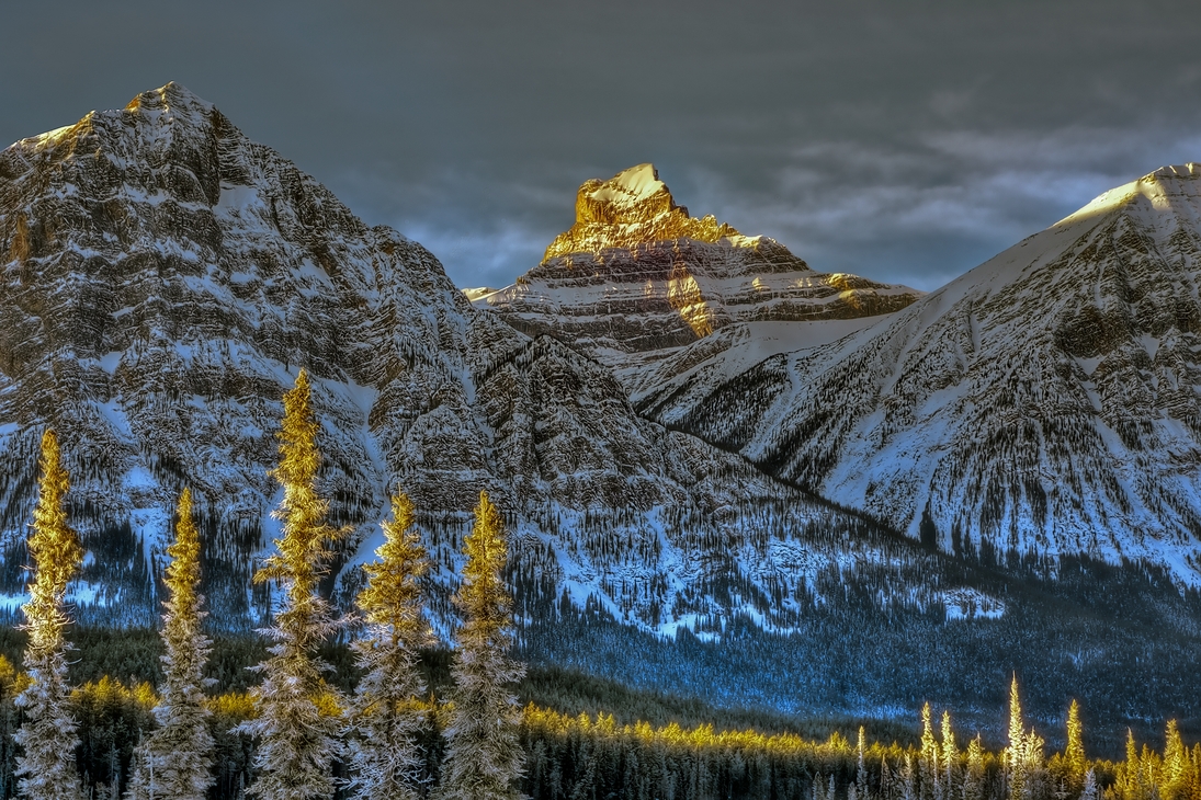 Icefields Parkway Near Mount Fryatt, Jasper National Park, Alberta\n\n12 December, 2011