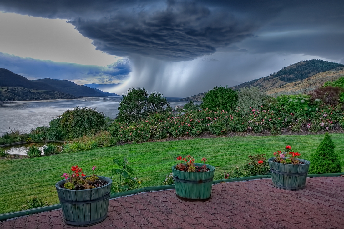 Summer Storm, Bella Vista Road, Vernon, British Columbia\n\n17 July, 2011