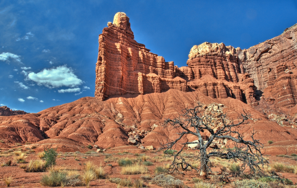 Chimney Rock, Capitol Reef National Park, Near Torrey, Utah\n\n20 May, 2012