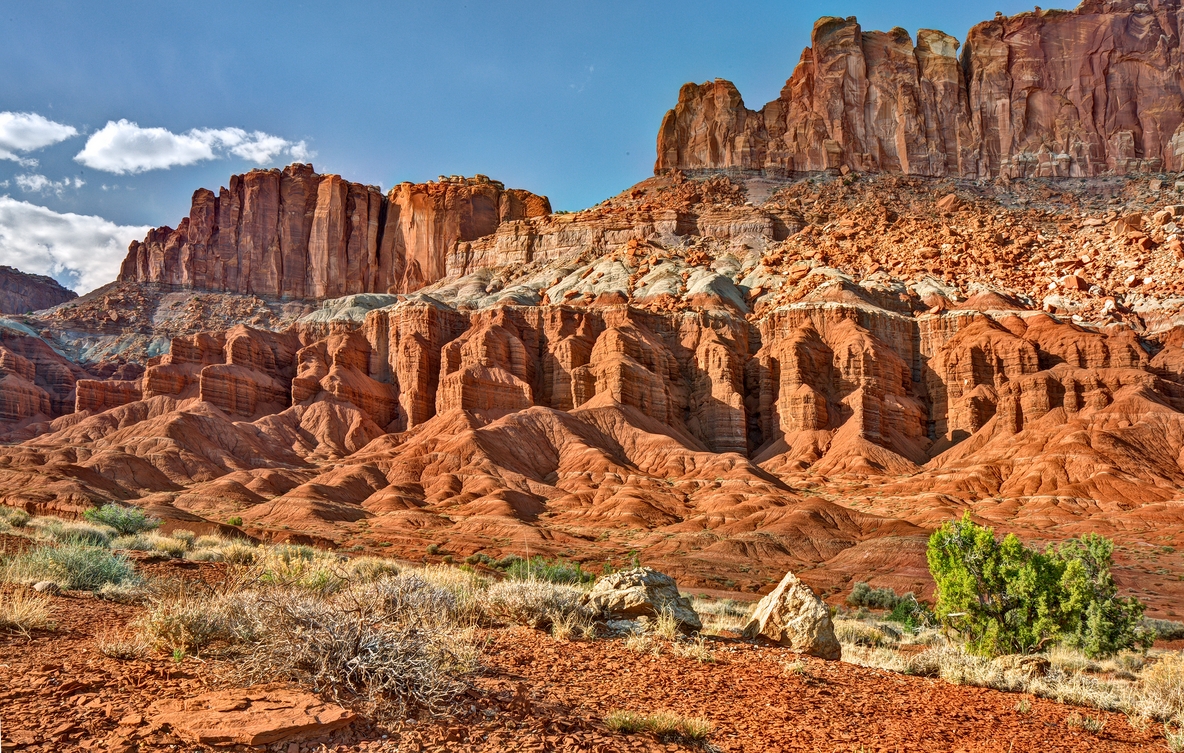 The Flauted Wall, Capitol Reef National Park, Near Torrey, Utah\n\n20 May, 2012