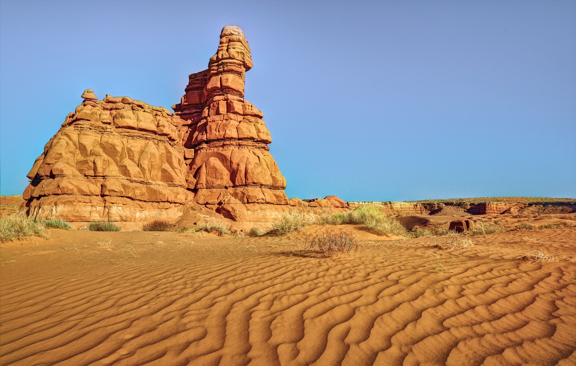 Sandstone Formation, Highway 24, Near Hanksville, Utah\n\n21 May, 2012