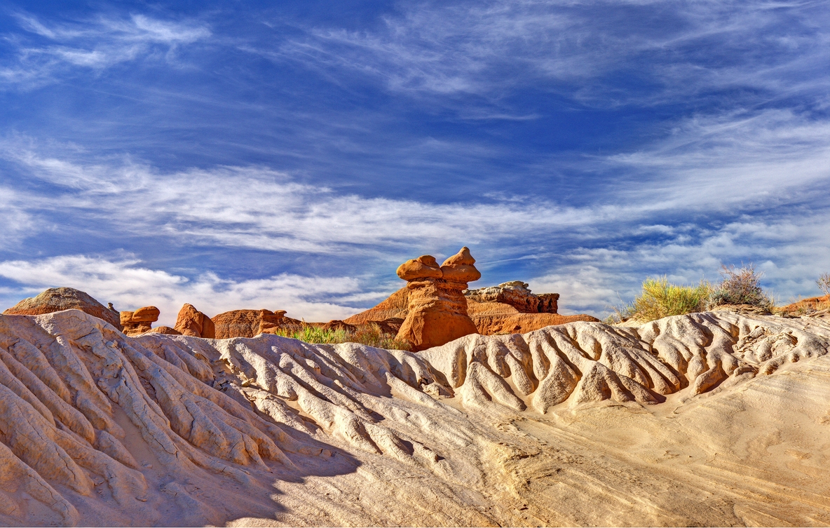 Entrada Sandstone Formations, Observation Point Road, Goblin Valley State Park, Near Hanksville, Utah\n\n22 May, 2012