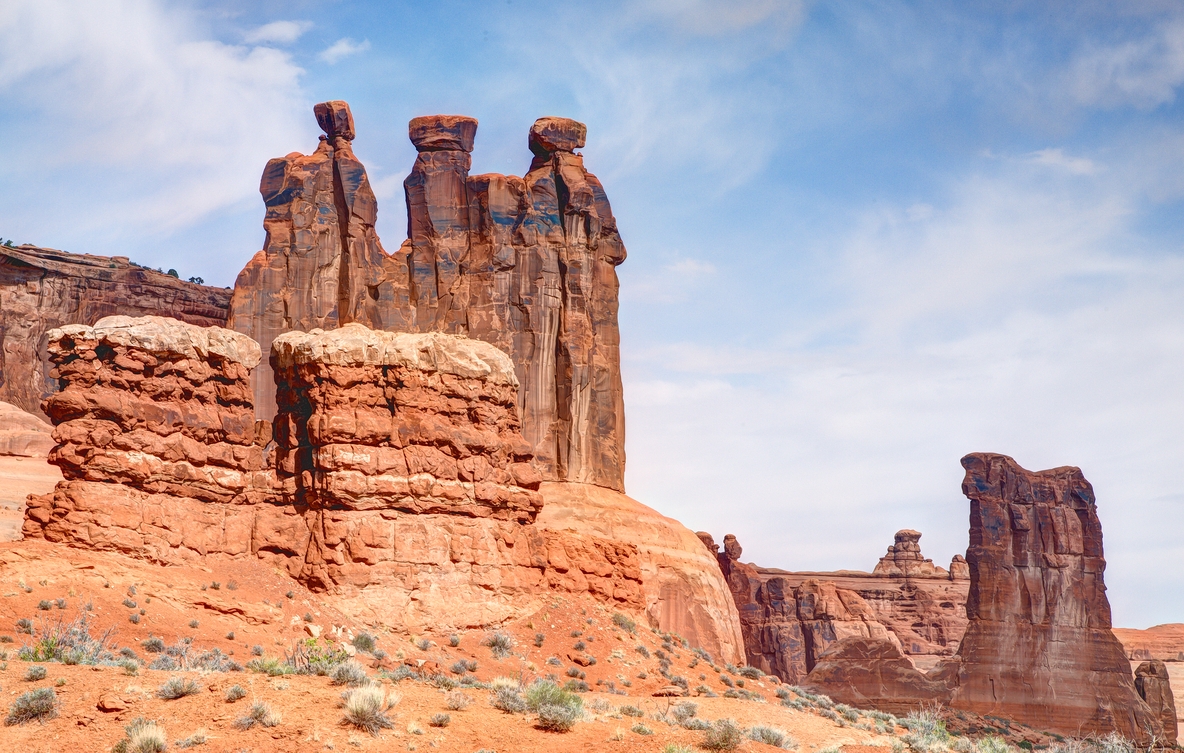 Three Gossips, Arches National Park, Near Moab, Utah\n\n7 May, 2012