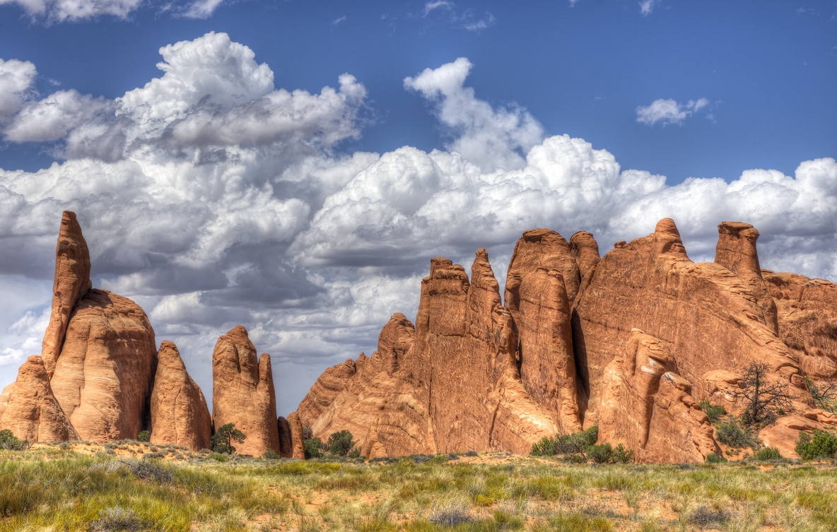 Fins On Broken Arch Trail, Arches National Park, Near Moab, Utah\n\n7 May, 2012