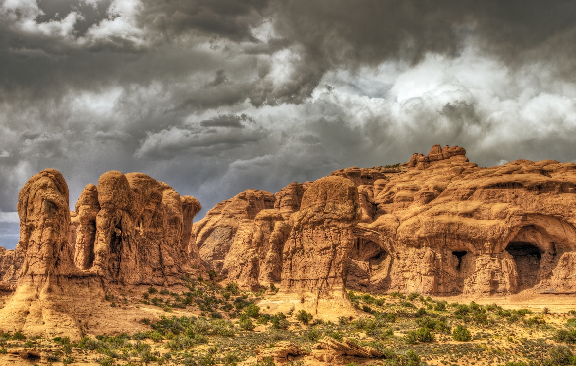 Cove Of Caves, Arches National Park, Near Moab, Utah\n\n7 May, 2012