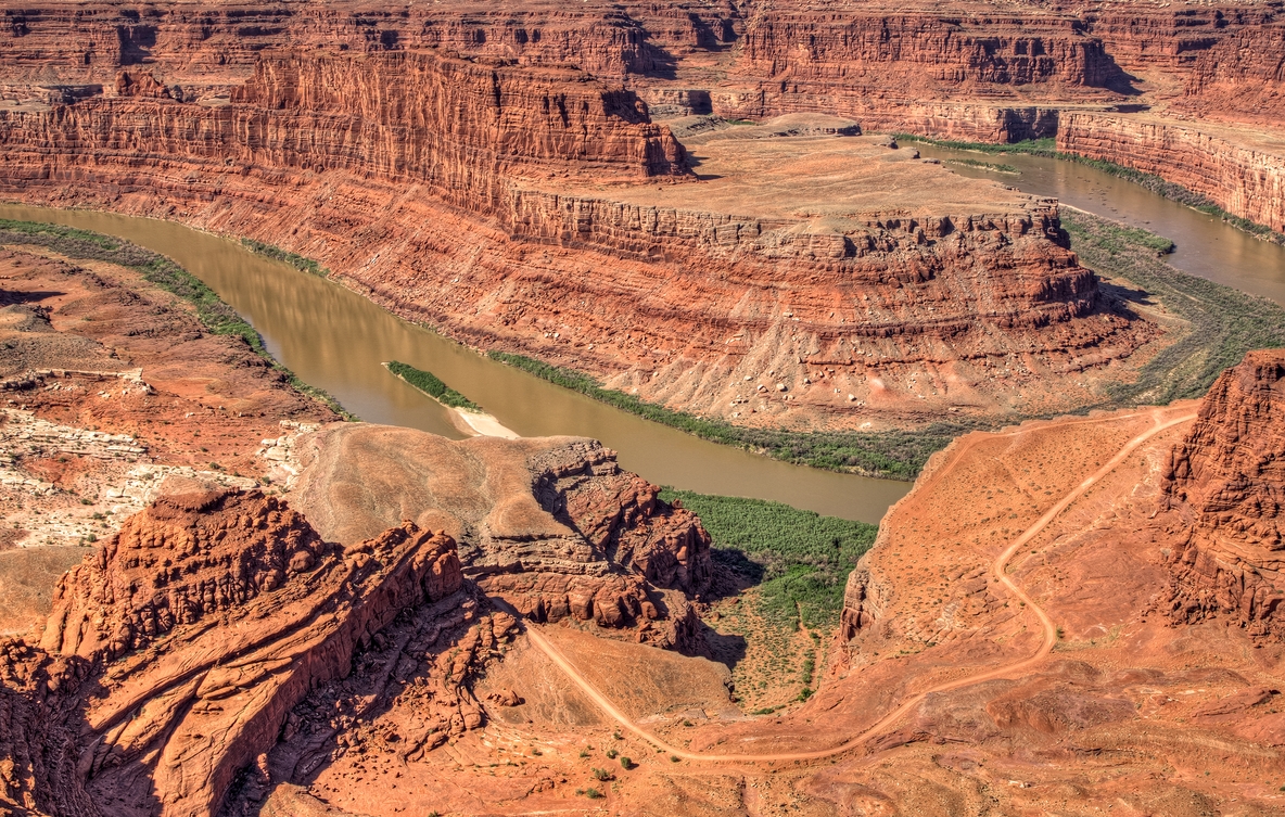 Shafter Canyon Overlook, Dead Horse Point State Park, Near Moab, Utah\n\n8 May, 2012