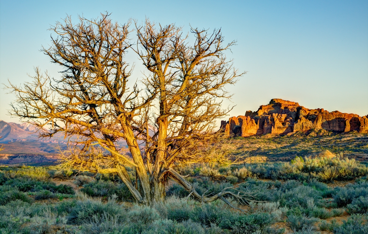 Sunset, Ham Rock, Arches National Park, Near Moab, Utah\n\n9 May, 2012