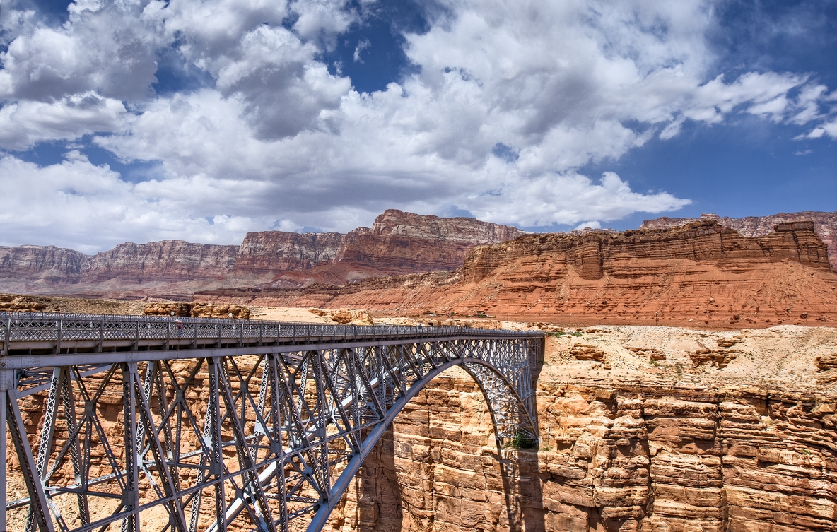 Vermilion Cliffs At Navajo Bridge Interpretive Center, Near Marble Canyon, Arizona\n\n11 May, 2012