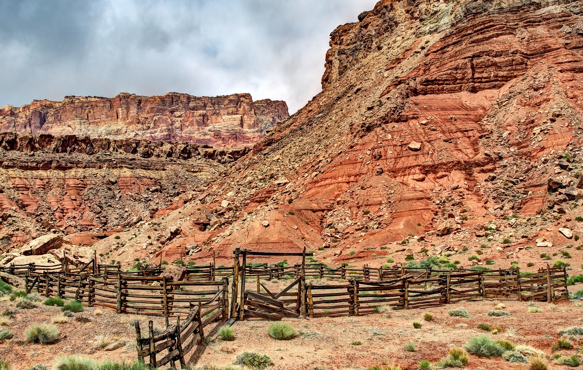 Old Corral, Near Cliff Dwellers, Arizona\n\n11 May, 2012