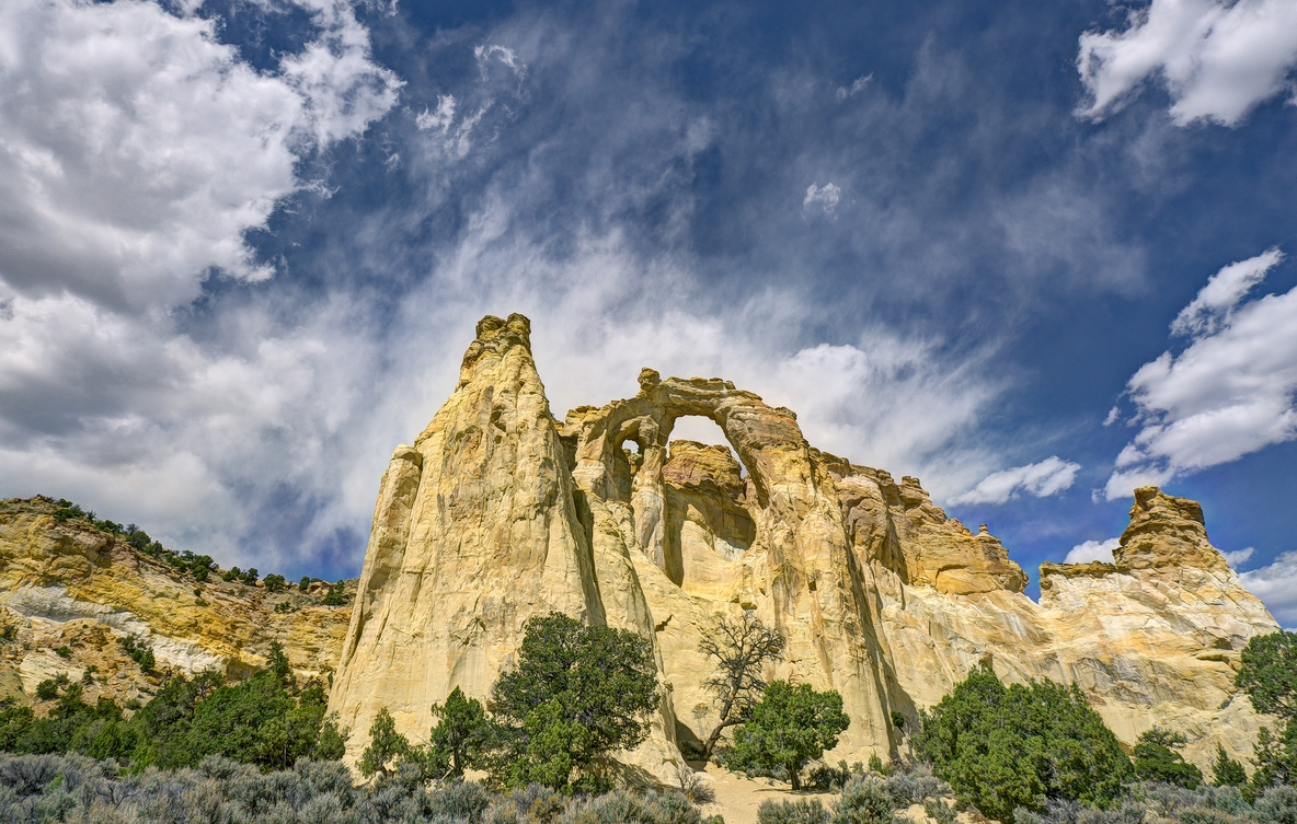 Grosvenor Arch, Cottonwood Canyon Road, Near Cannonville, Utah\n\n16 May, 2012