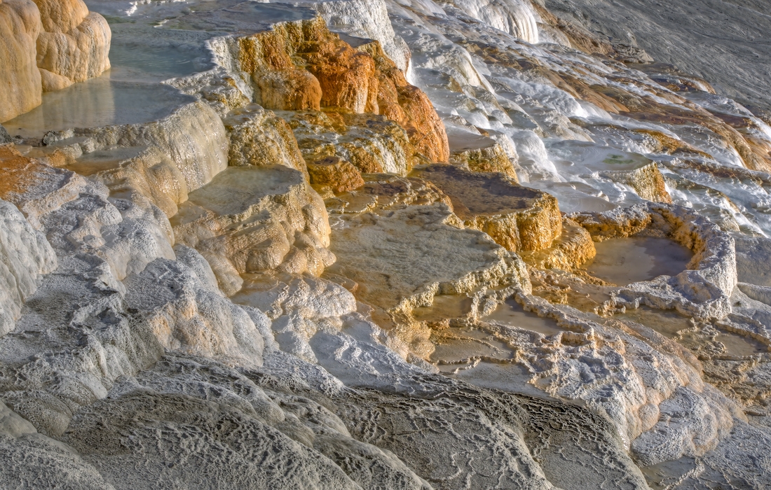 Canary Springs, Upper Terrace, Mammoth Hot Springs, Yellowstone National Park, Wyoming\n\n29 August, 2012