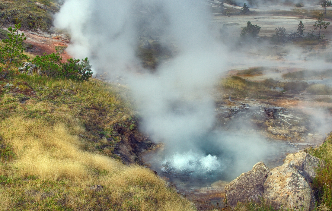 Artists Paintpots, South of Norris Junction, Yellowstone National Park, Wyoming\n\n30 August, 2012