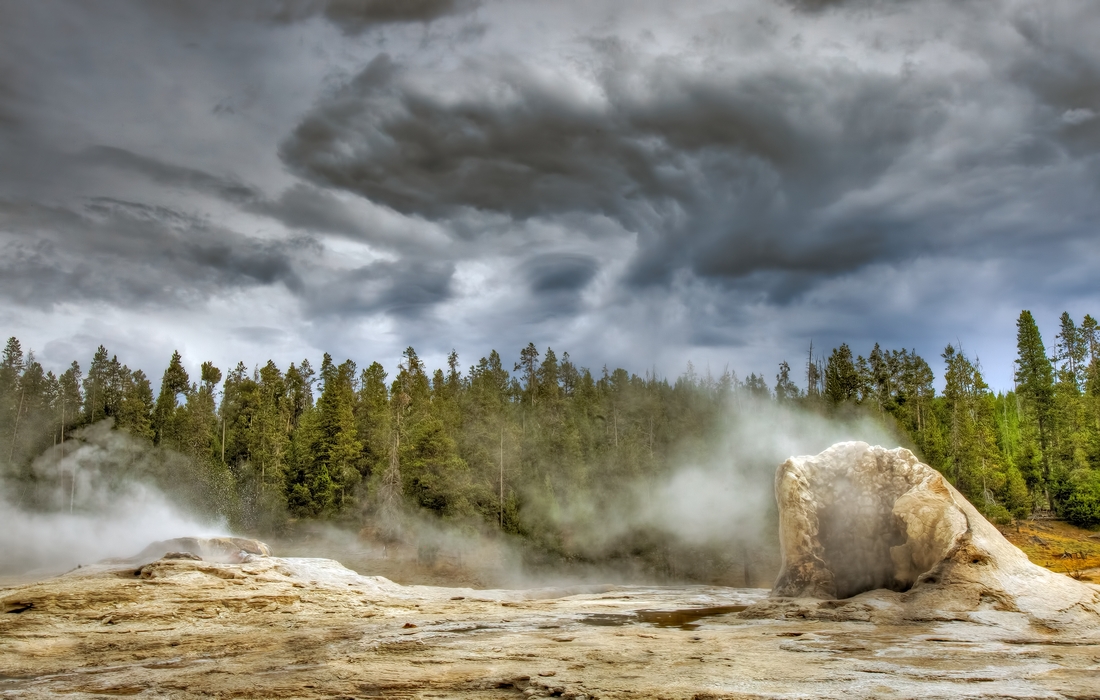 Giant Geyser, Upper Geyser Basin, Yellowstone National Park, Wyoming\n\n31 August, 2012