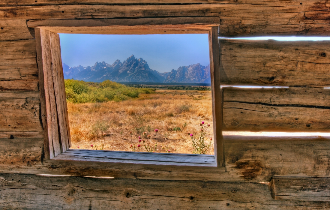 J. Pierce Cunningham Cabin, Grand Teton National Park, Wyoming\n\n3 September, 2012