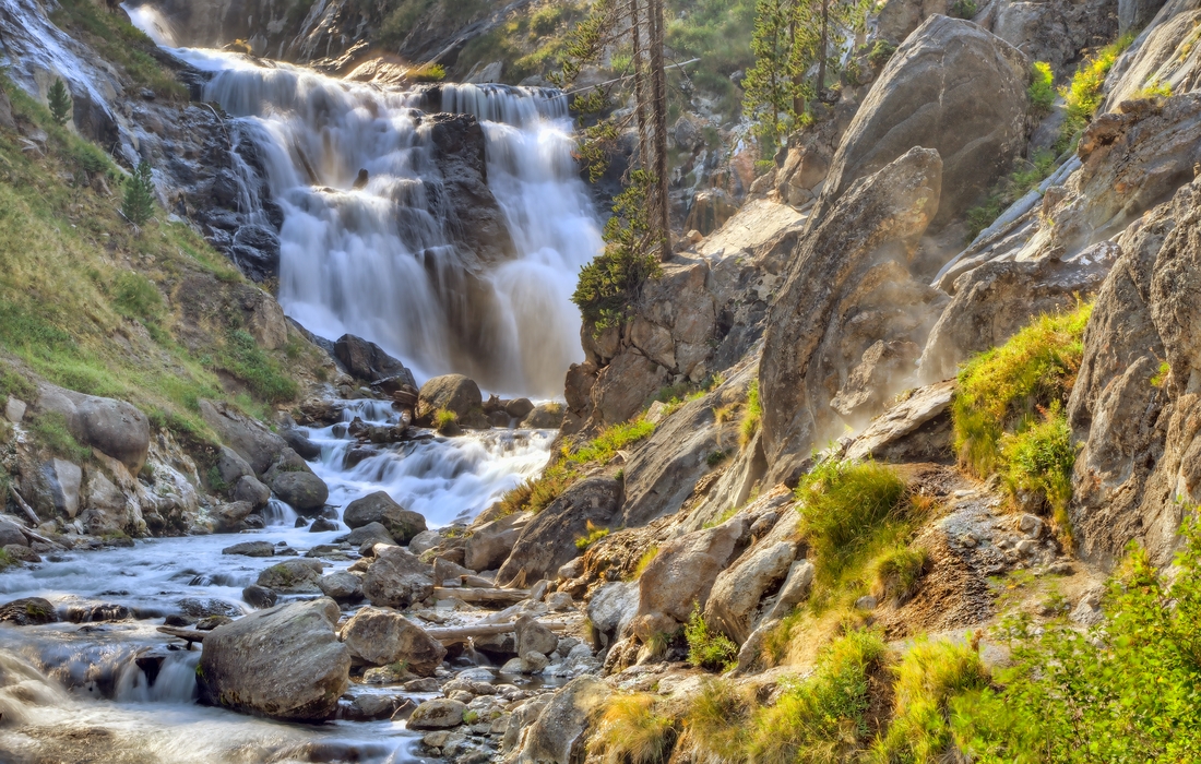 Mystic Falls, Near Biscuit Basin, Yellowstone National Park, Wyoming\n\n5 September, 2012