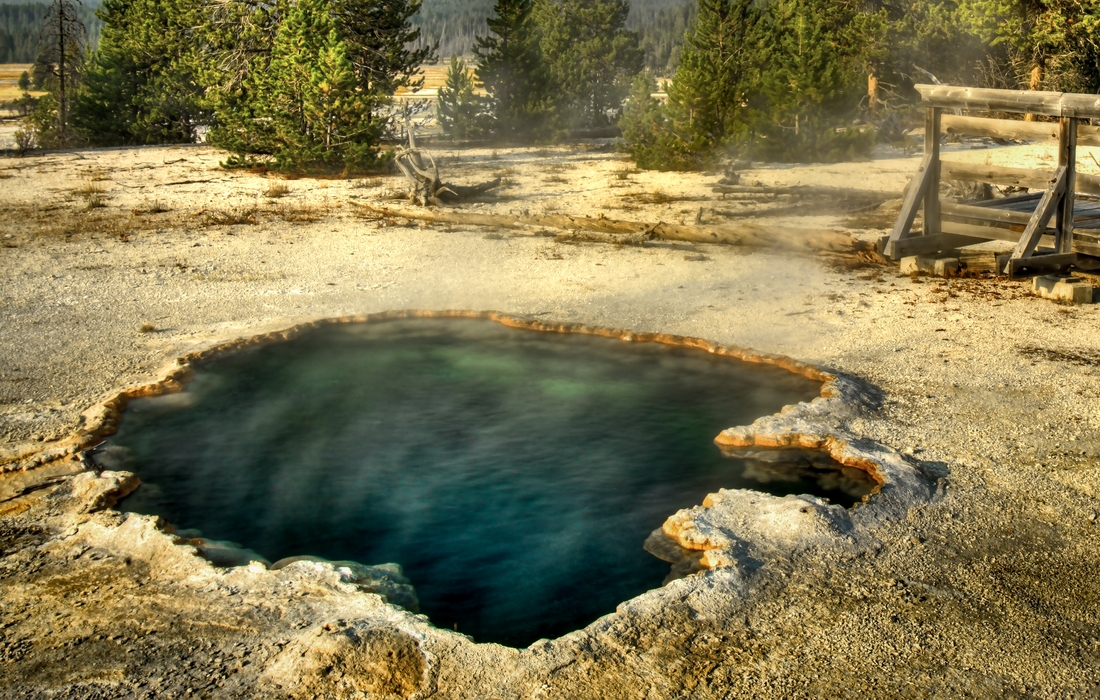 Surprise Pool, Firehole Lake Drive, Yellowstone National Park, Wyoming\n\n5 September, 2012