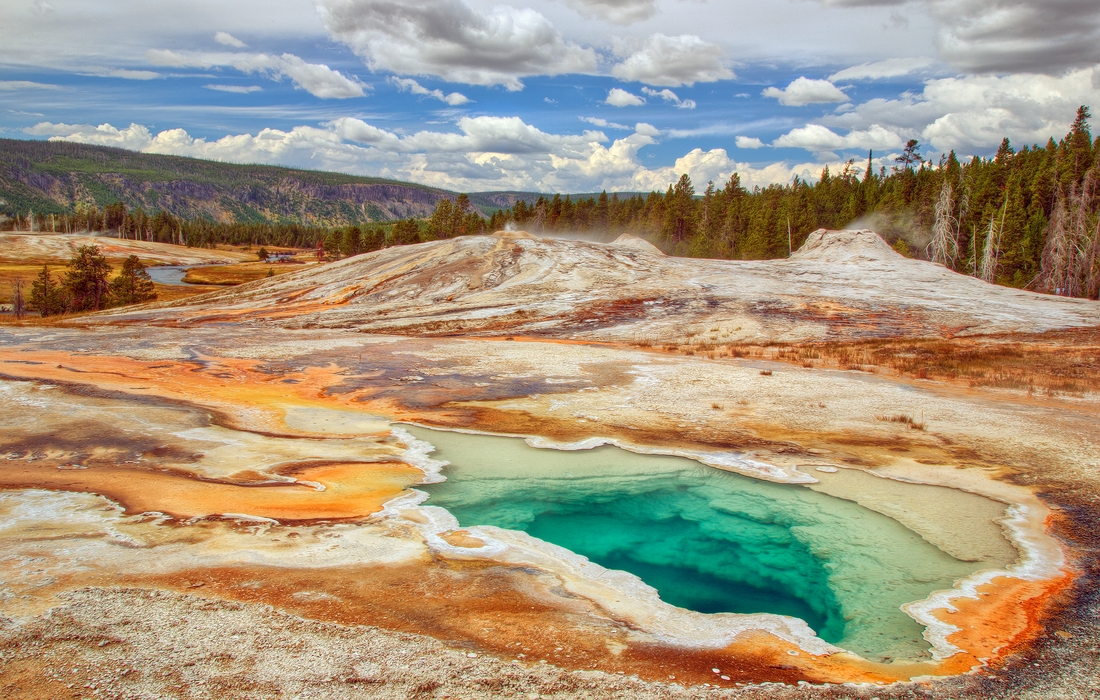 Heart Spring, Upper Geyser Basin, Yellowstone National Park, Wyoming\n\n31 August, 2012