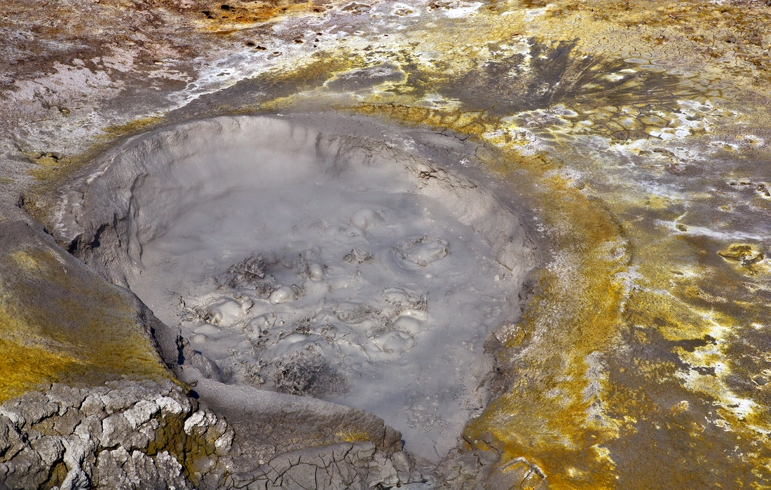 Sulphur Caldron, Hayden Valley, Yellowstone National Park, Wyoming\n\n4 September, 2012