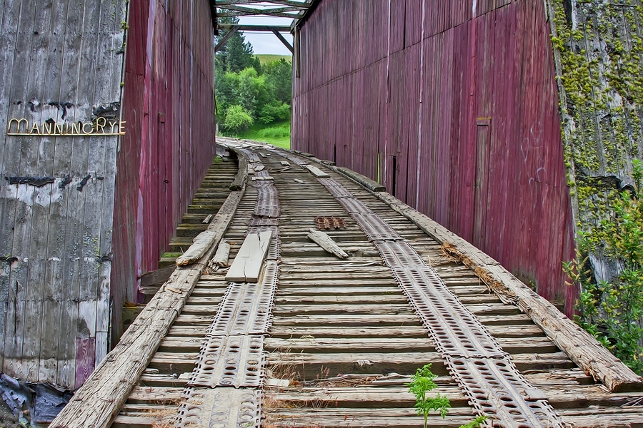 Manning Covered Bridge, Near Colfax, Washington\n\n1 June, 2009