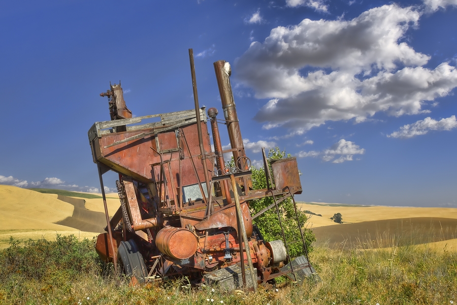 Shahan Road, Near Oakesdale, Washington\n\n28 July, 2013