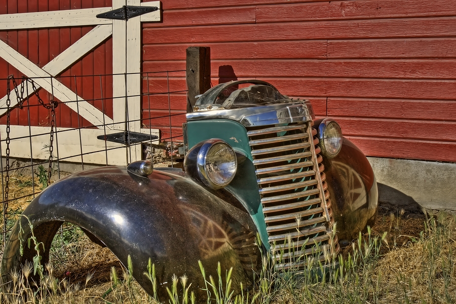 Heidenreich 1919 Gothic Barn, SR 272, Near Colfax, Washington\n\n27 July, 2013