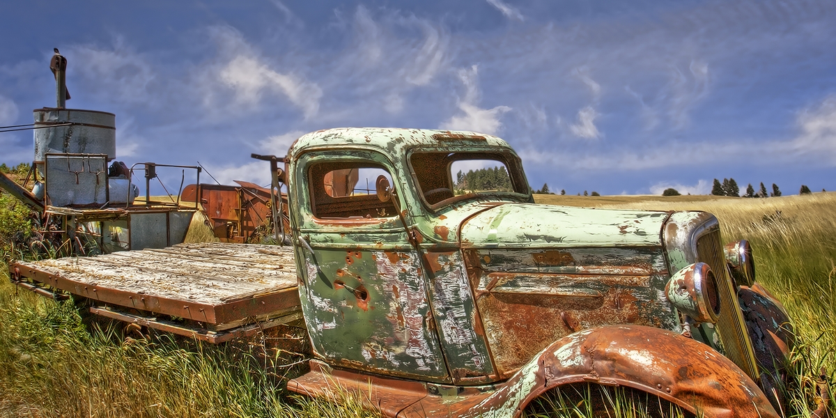 Potter Road, Near Palouse, Washington\n\n27 July, 2013