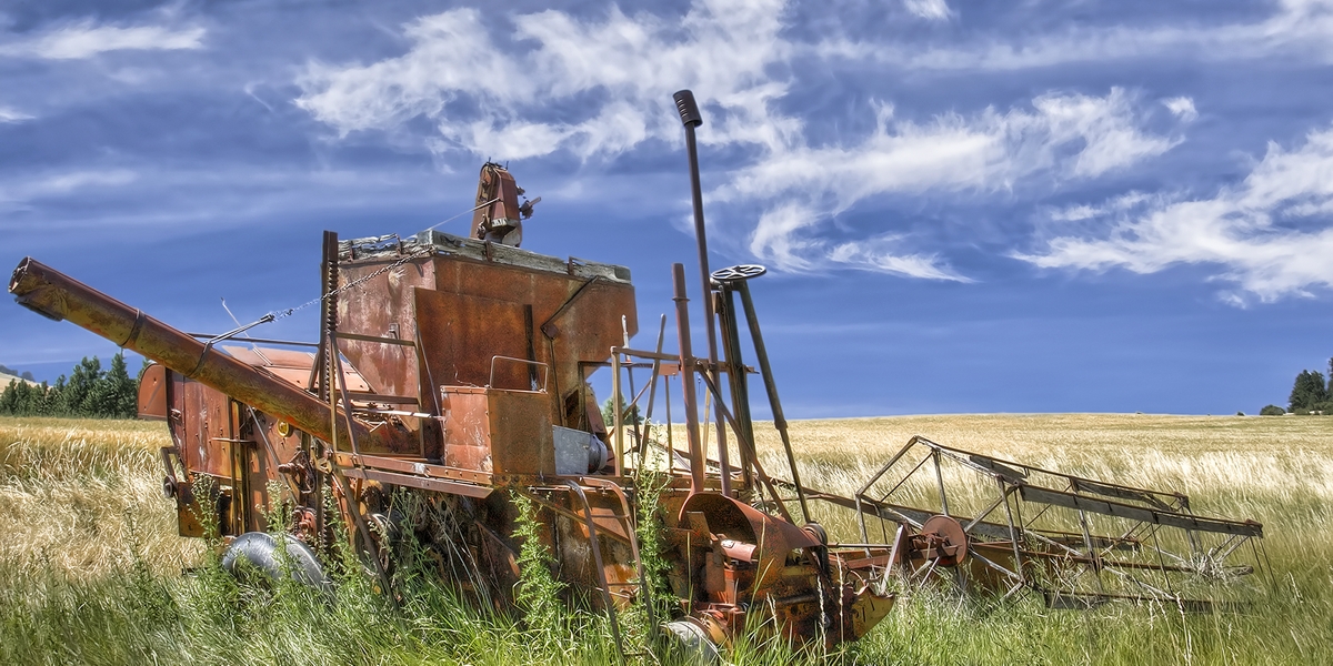 Potter Road, Near Palouse, Washington\n\n27 July, 2013